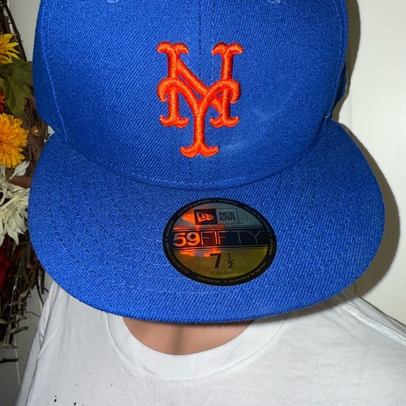 New York Mets New Era Royal Authentic Collection On Field 59FIFTY Fitted Hat - Picture 1 of 6